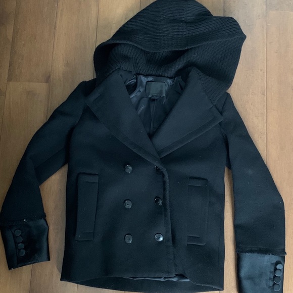 Alexander Wang Jackets & Blazers - Alexander Wang Knit Hood Coat